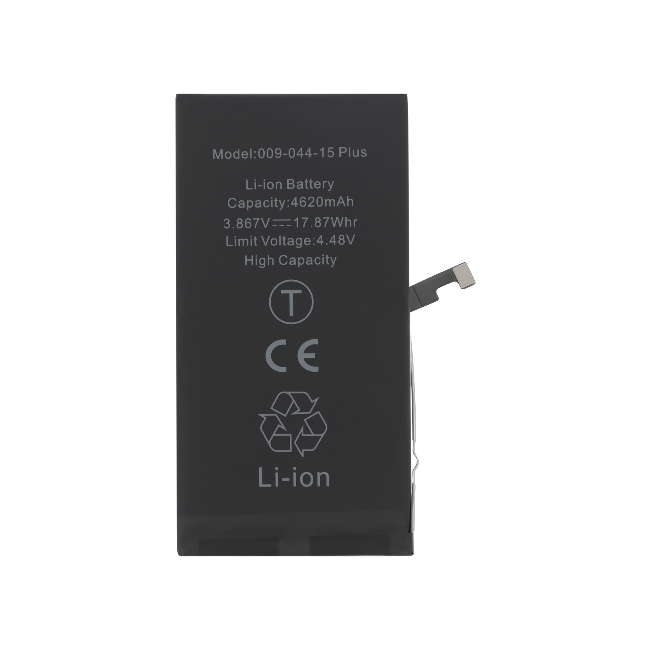 3667075096634-0001 Bateria para iPhone 15 Plus Alta Capacidade (Ti) - Compatível - Image 1