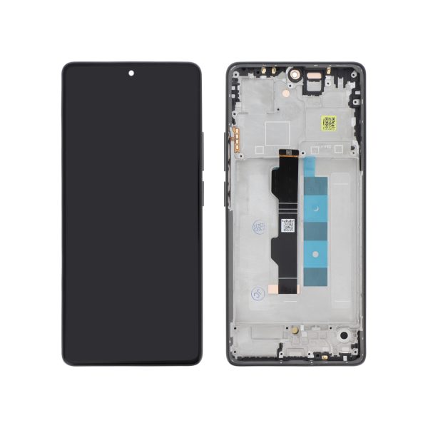 Ecrã Display Preto para Xiaomi Poco M6 Pro (Com Frame) - OEM ReLife