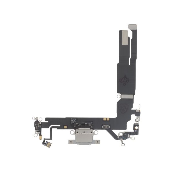 Flex do Conector de Carga Branco para iPhone 16 - OEM ReLife