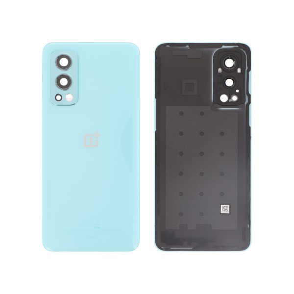 Tampa Traseira para OnePlus Nord 2 5G Azul (SERVICE PACK)