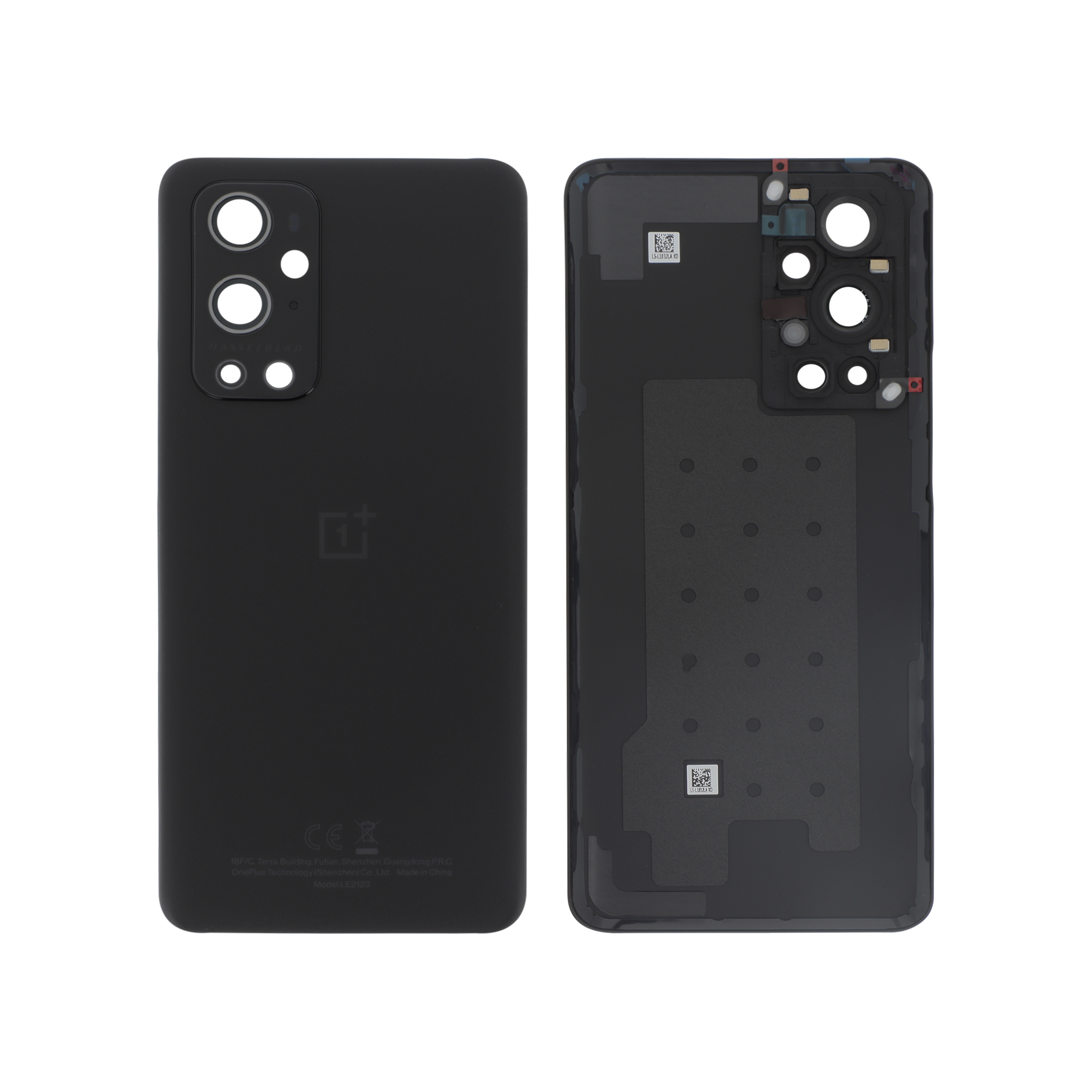3667075120575-0000 Tampa Traseira para OnePlus 9 Pro Preta (SERVICE PACK) - Image 1