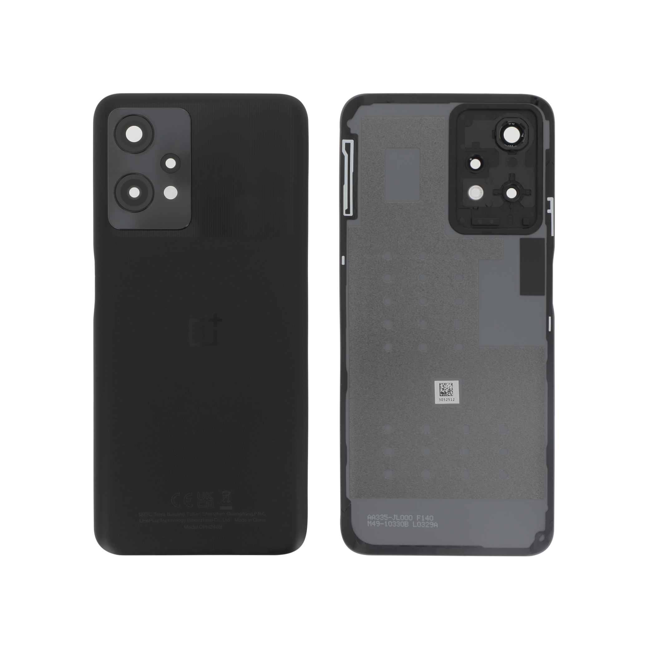 3667075120674-0000 Tampa Traseira para OnePlus Nord CE 2 Lite 5G - Preta (SERVICE PACK) - Image 1