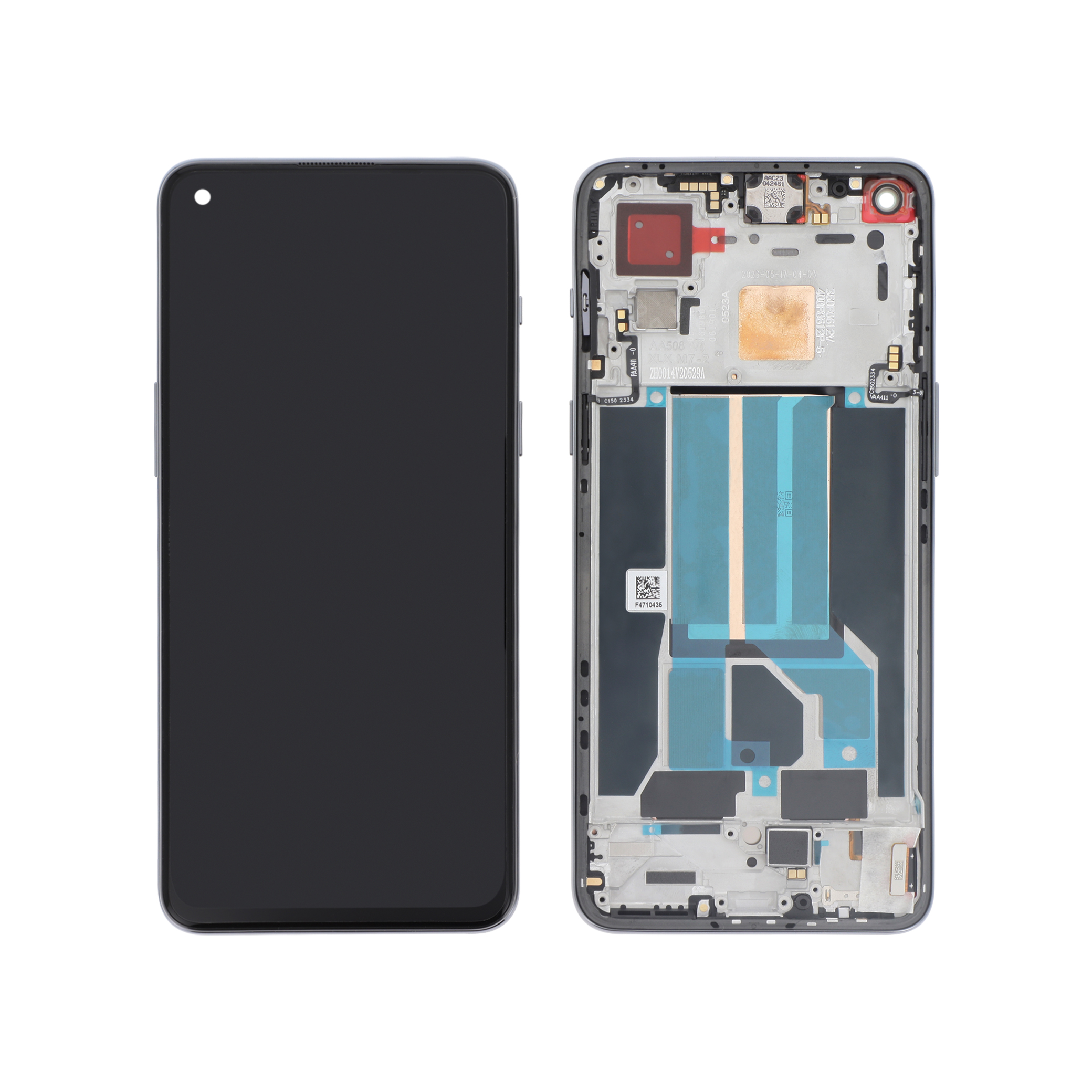 3667075120759-0000 Ecrã Display para OnePlus Nord 2T 5G - Cinzento (SERVICE PACK) - Image 1