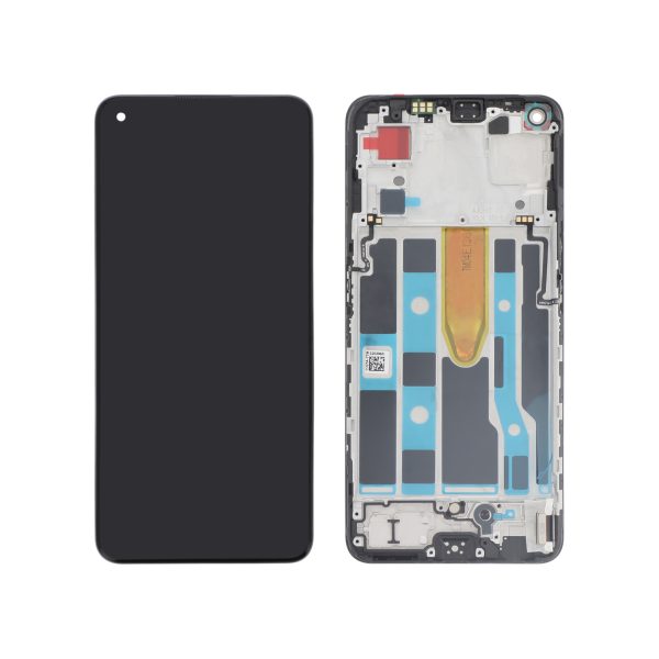 Ecrã Display Completo Preto para OnePlus Nord CE 2 5G (SERVICE PACK)