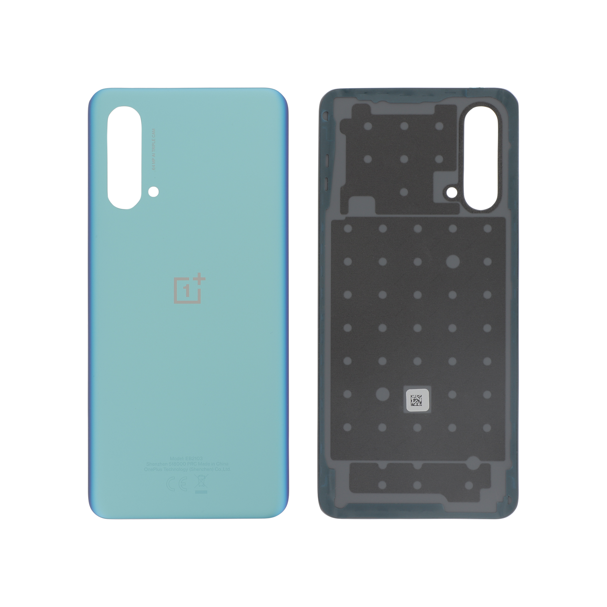 3667075120827-0000 Tampa Traseira para OnePlus Nord CE 5G — Azul (SERVICE PACK) - Image 1