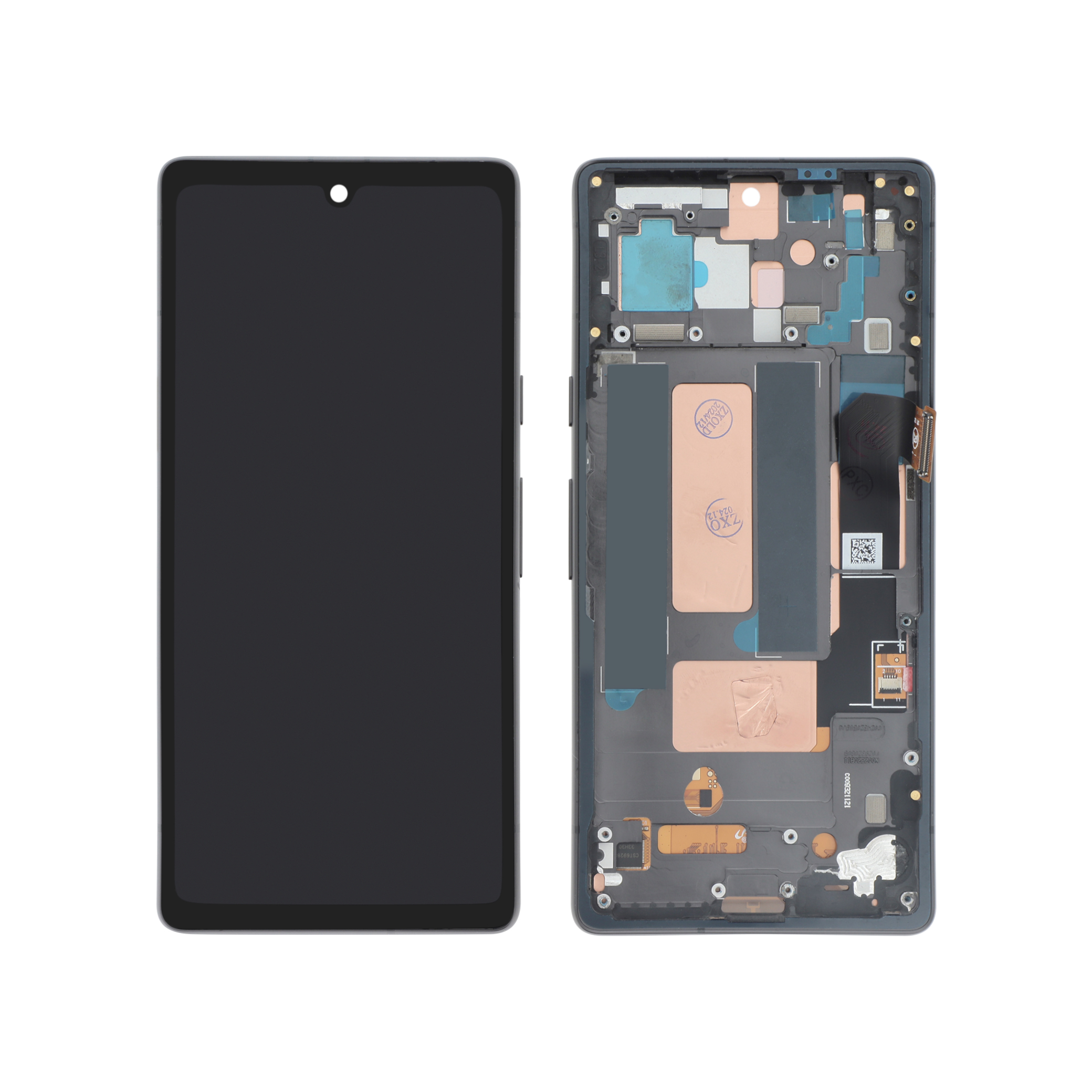 3667075125075-0000 Ecrã Display OLED Preto para Google Pixel 7a (Com Frame) - Image 1