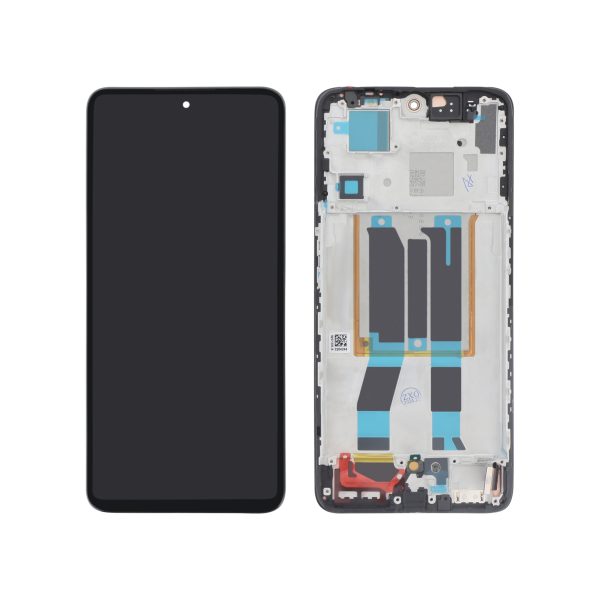 Ecrã Display para Realme GT Neo 3 Preto (Com Frame) - OEM ReLife