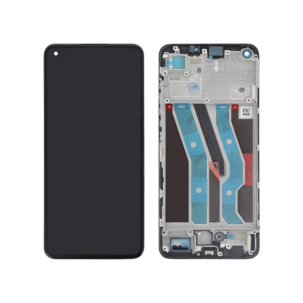 Ecrã Display Preto OLED para Realme 10 4G (Com Frame)