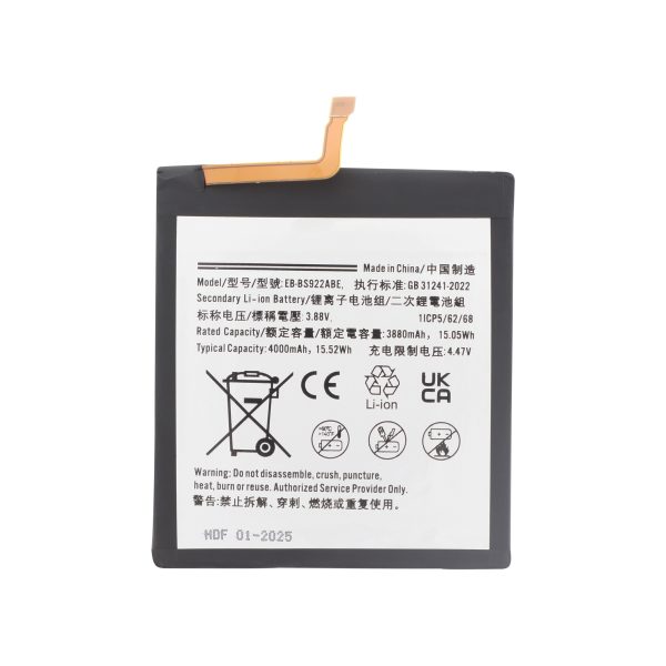 Bateria para Galaxy S24 (S921B) Samsung