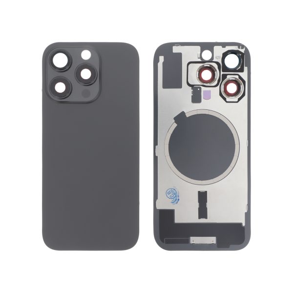 Tampa Traseira para iPhone 16 Pro Preta Titânio