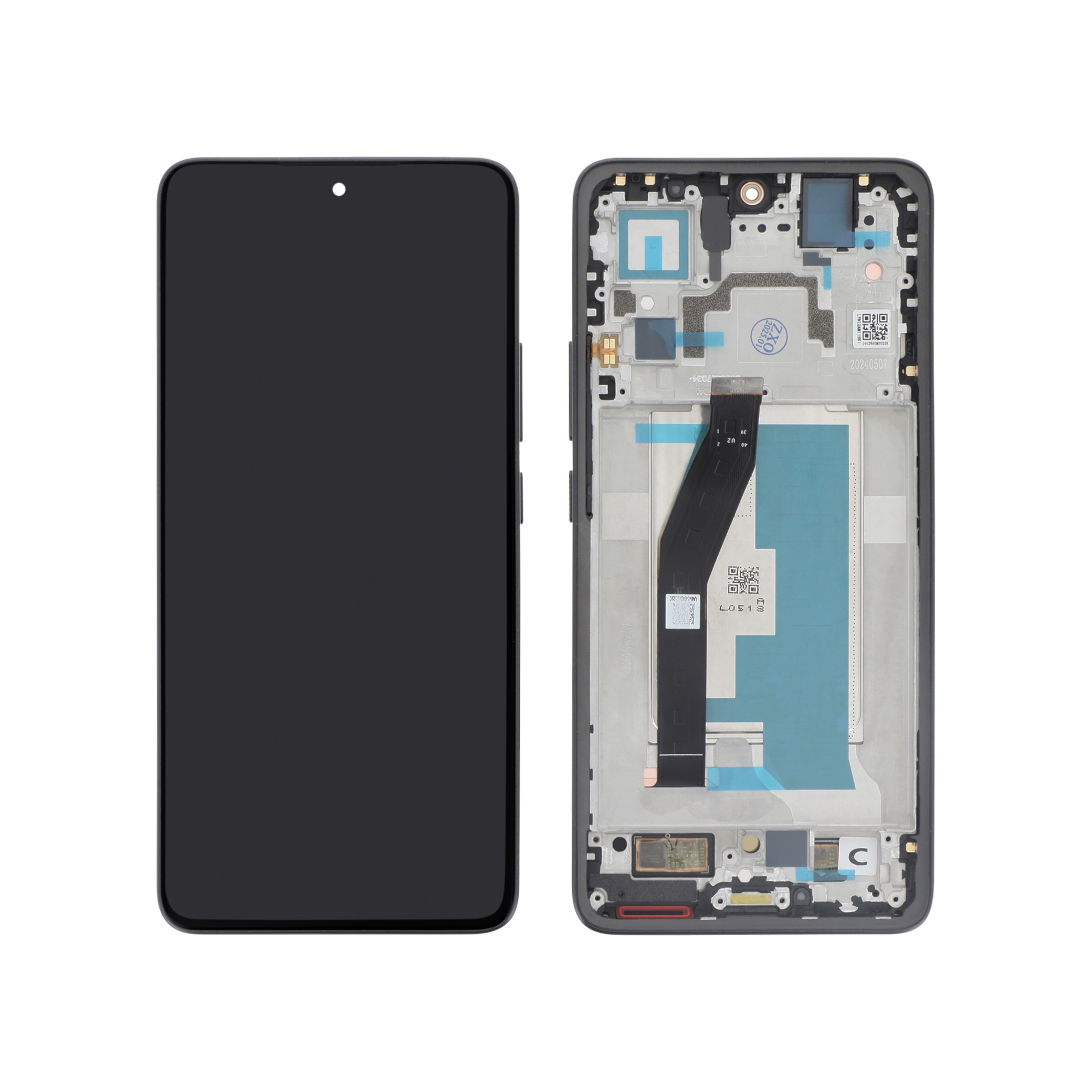 3667075132363-0000 Ecrã Display Preto para Xiaomi 14T (Com Frame) - OEM ReLife - Image 1