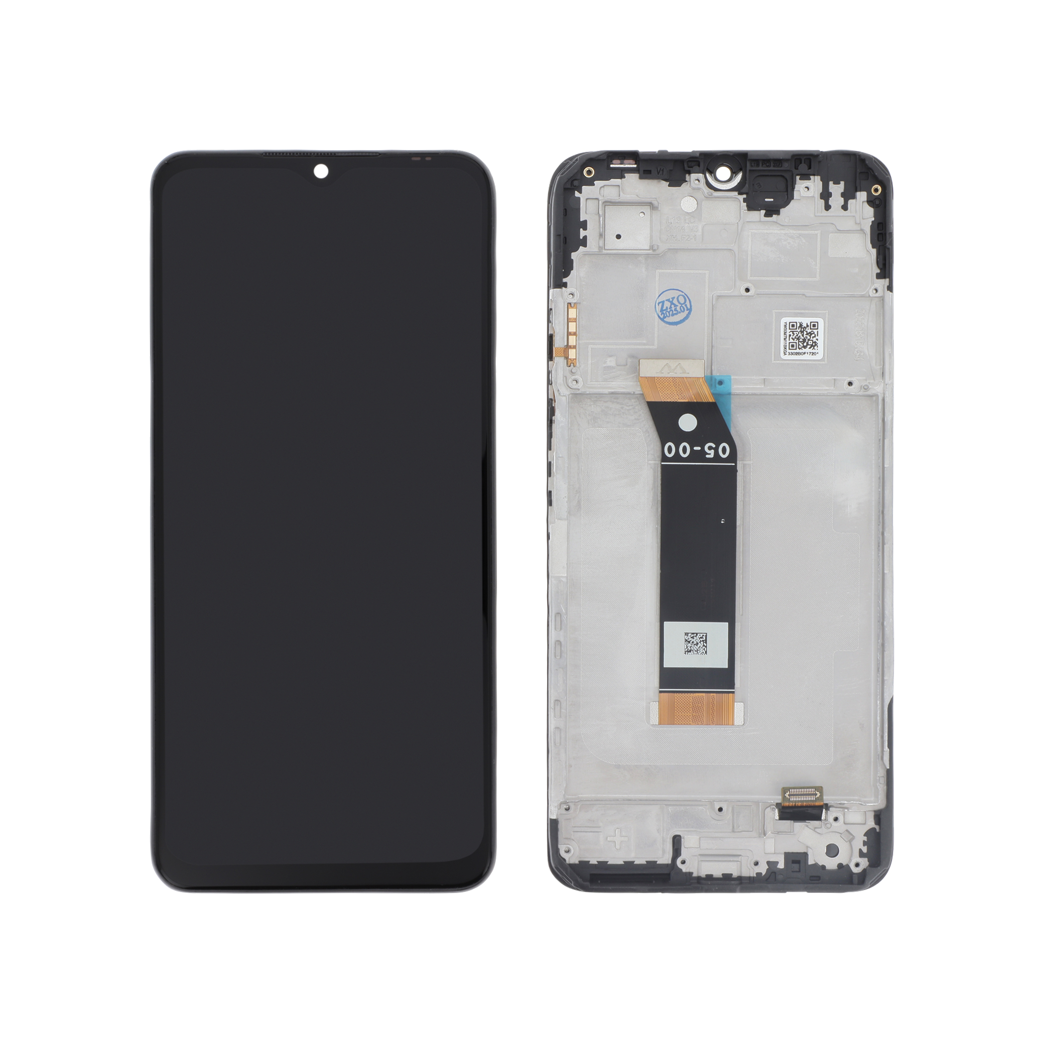 3667075134527-0000 Ecrã Display Preto para Xiaomi Poco M4 5G (Com Frame) - Image 1