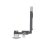 Flex do Conector de Carga Preto Titânio para iPhone 16 Pro Max - OEM ReLife