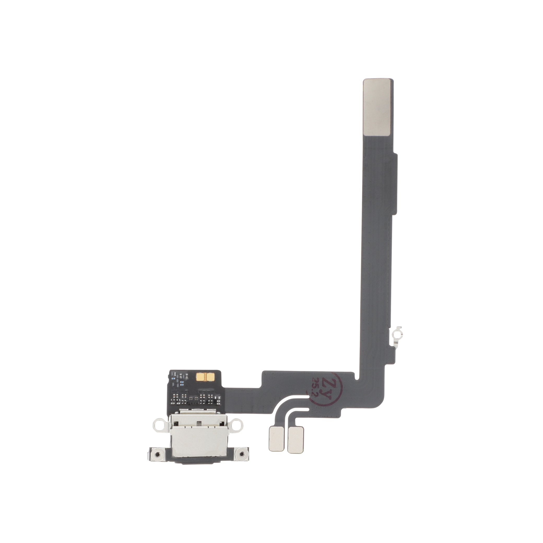 3667075137610-0000 Flex do Conector de Carga Preto Titânio para iPhone 16 Pro Max - OEM ReLife - Image 1