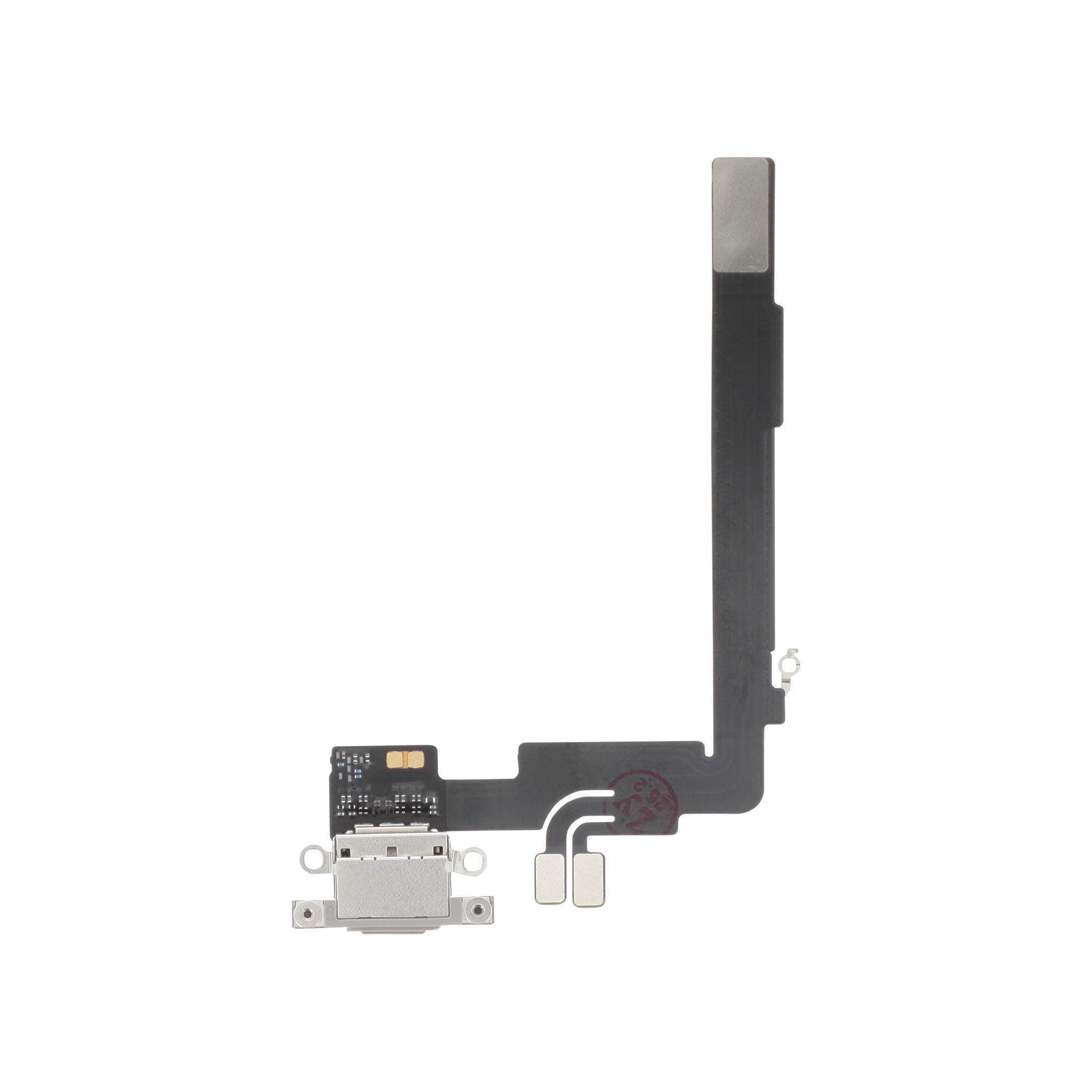 3667075137634-0000 Flex do Conector de Carga Titânio Natural para iPhone 16 Pro Max - OEM ReLife - Image 1