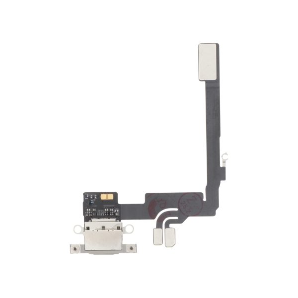 Flex do Conector de Carga Natural Titânio para iPhone 16 Pro - OEM ReLife