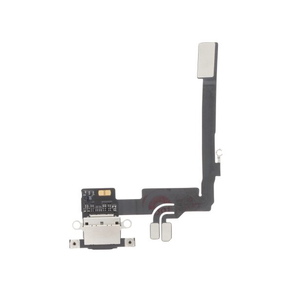 Flex do Conector de Carga para iPhone 16 Pro Titânio Preto - OEM ReLife