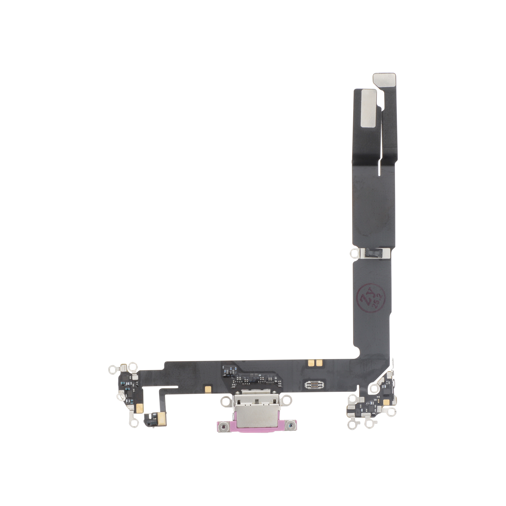 3667075137757-0001 Flex do Conector de Carga Rosa para iPhone 16 Plus - OEM ReLife - Image 1