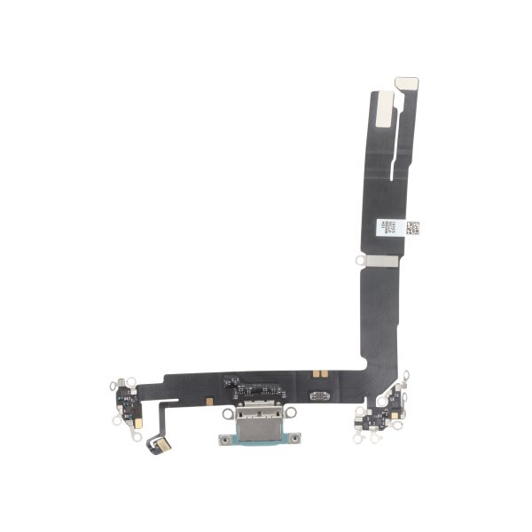 Flex do Conector de Carga Turquesa para iPhone 16 Plus - OEM ReLife