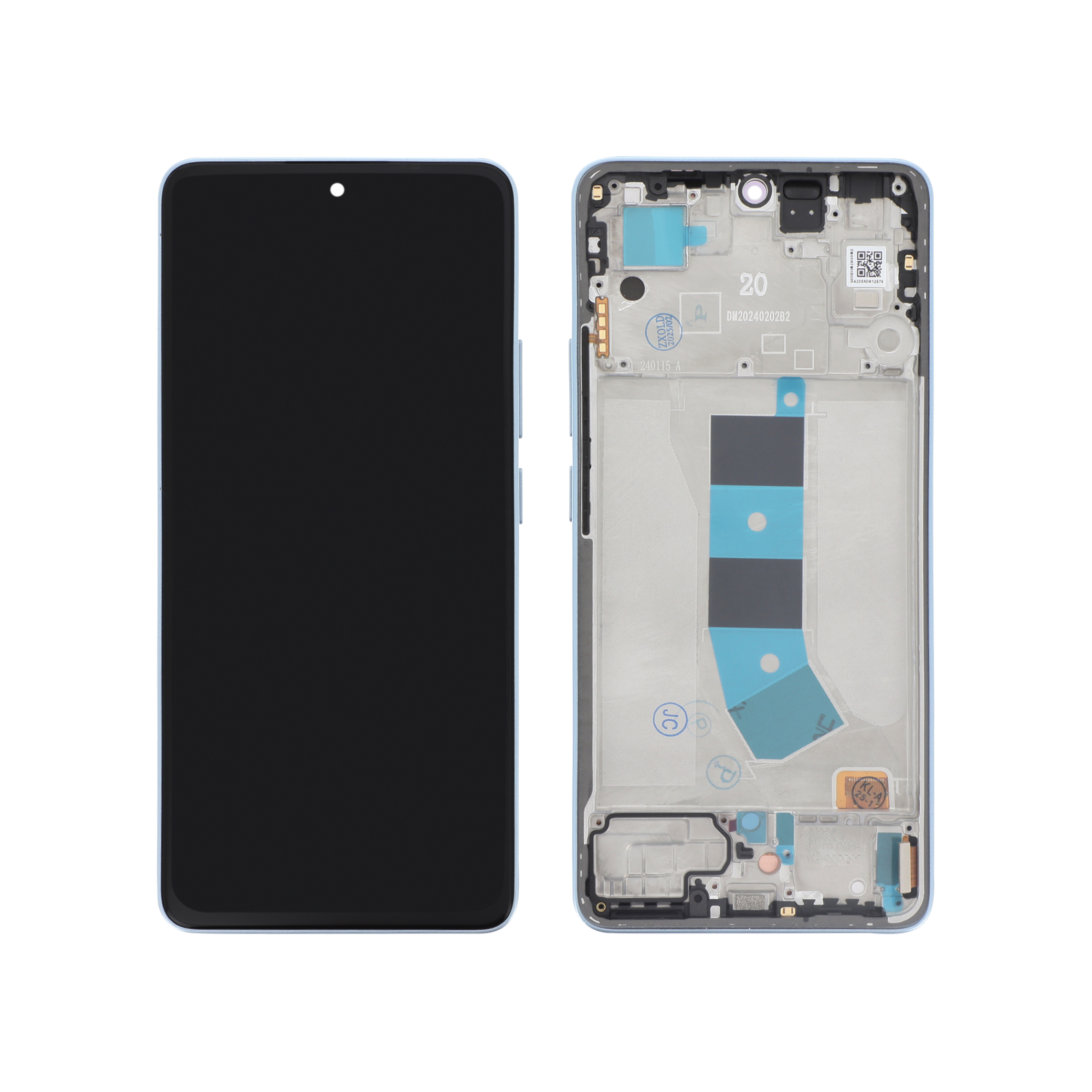 3667075143529-0000 Ecrã Display Azul OLED para Xiaomi Redmi Note 13 4G (Com Frame) - Image 1