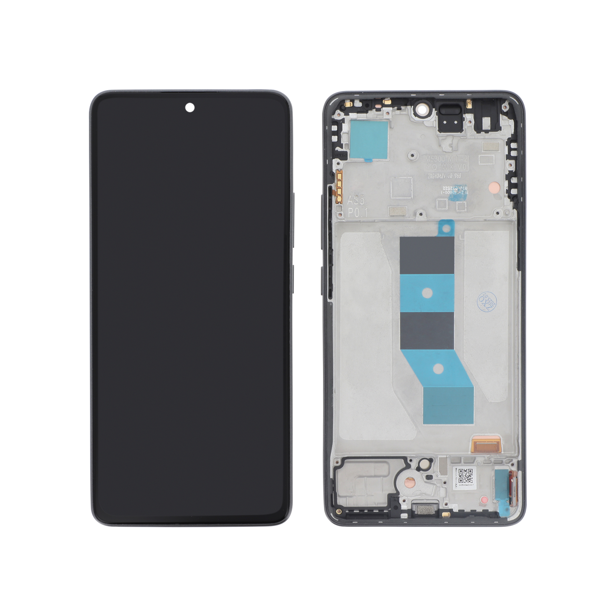 3667075143703-0000 Ecrã Display completo para Xiaomi Redmi Note 14 5G (Com Frame) - OEM ReLife - Image 1