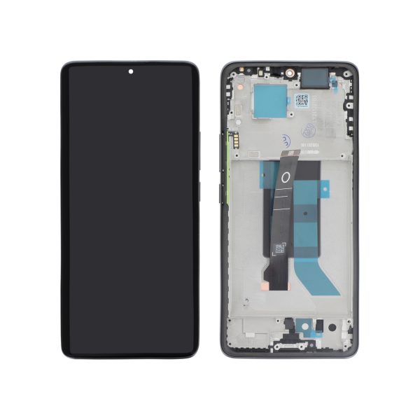 Ecrã Display Preto para Xiaomi Redmi Note 14 Pro 5G (Com Frame) - OEM ReLife