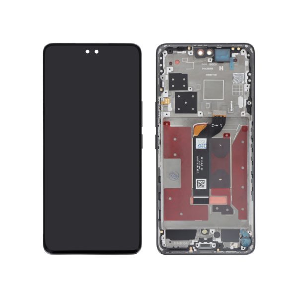 Ecrã Display completo para Honor 200 Pro Preto (Com Frame) - OEM ReLife