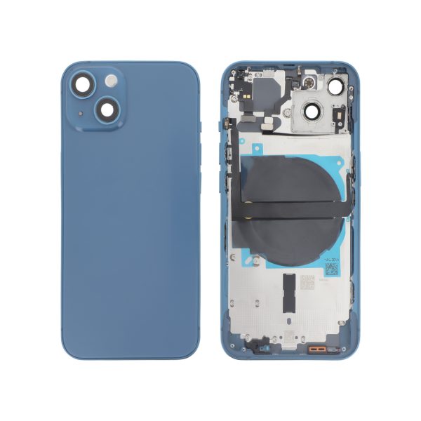 Tampa Traseira Azul para iPhone 13 Sem Logótipo