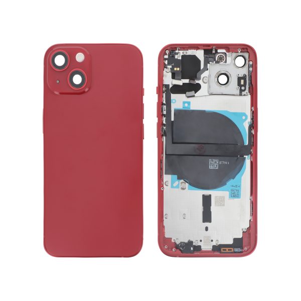 Tampa Traseira Vermelha para iPhone 13 (Sem Logótipo)