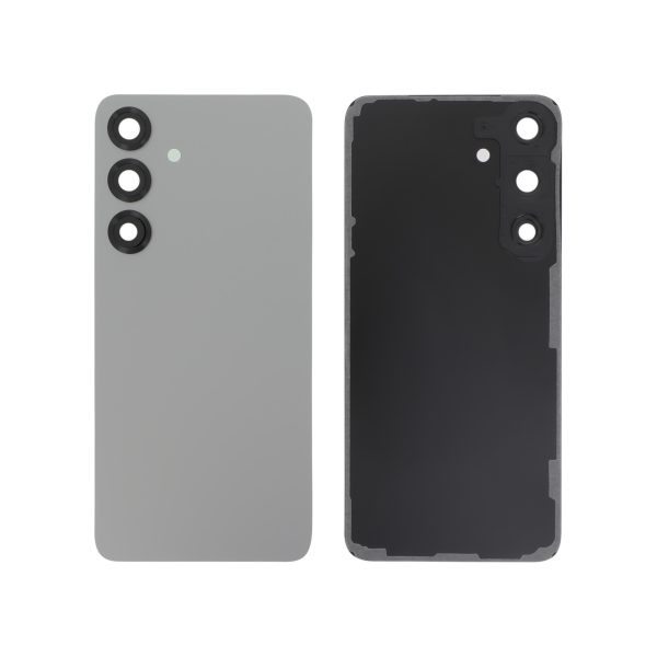 Tampa Traseira para Samsung Galaxy S25+ Prateada Escura