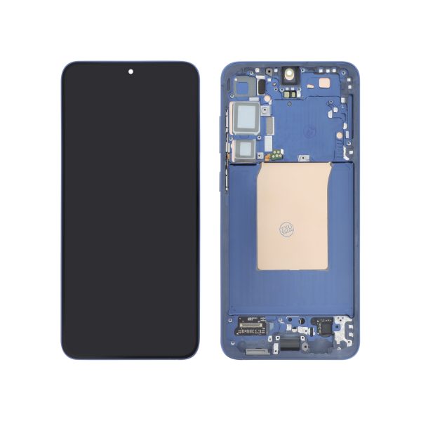 Ecrã Display Azul Noturno para Galaxy S25+ (S936B) (Com Frame) - OEM ReLife