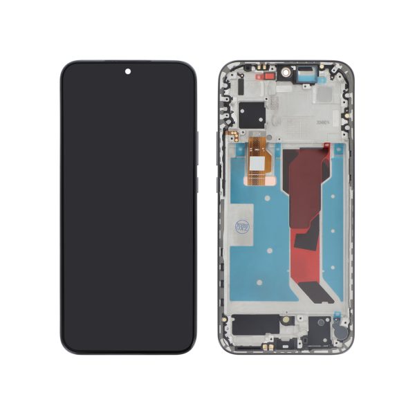 Ecrã Display Preto para Huawei Nova 12s com Frame - OEM ReLife