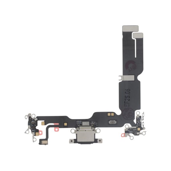 Flex do Conector de Carga para iPhone 15 Plus (Preto) - OEM ReLife