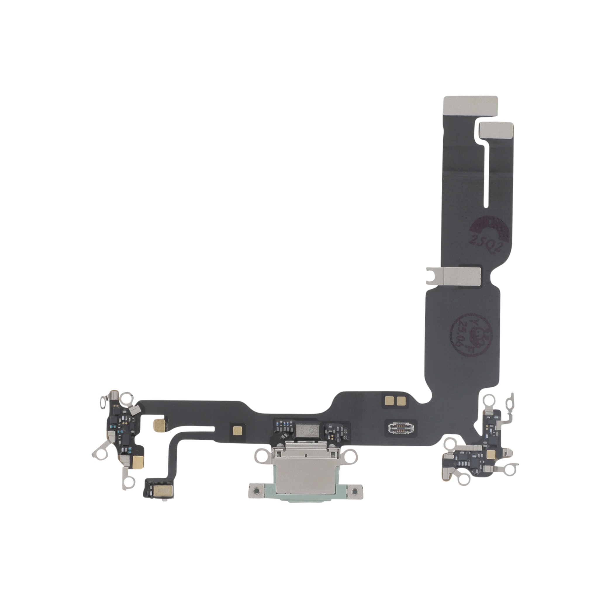 3667075188513-0000_1_2_ Flex do Conector de Carga para iPhone 15 Plus (Verde) - OEM ReLife - Image 1