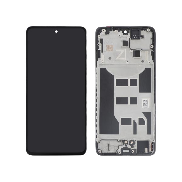 Ecrã Display Preto para Oppo Reno12 FS 5G (Com Frame) - OEM ReLife