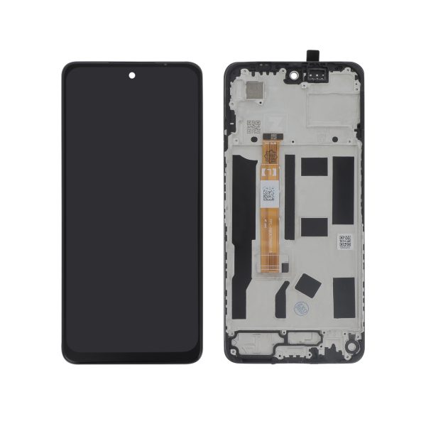 Ecrã Display preto para Oppo A80 5G (Com Frame) - OEM ReLife