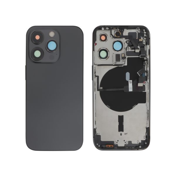 Tampa Traseira Preta Sideral para iPhone 14 Pro