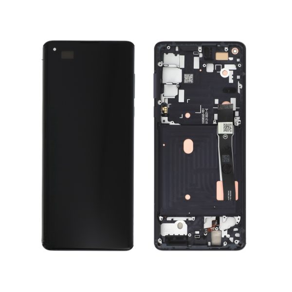 Ecrã Display completo Preto para Motorola Edge 2020 (XT2063) - OEM ReLife
