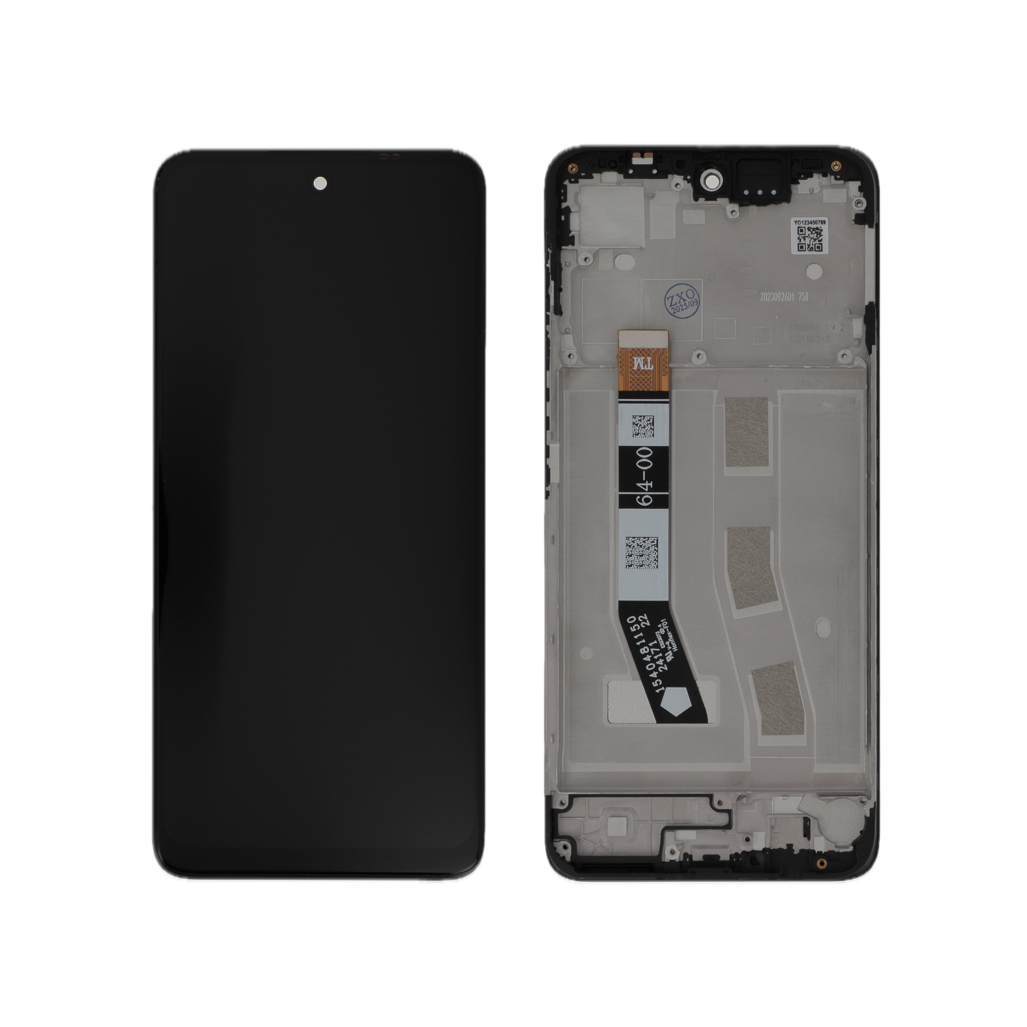 3667075217336b Ecrã Display completo para Motorola Moto G55 5G Cinzento - OEM ReLife - Image 1