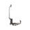 Flex do Conector de Carga para iPhone 17 Pro Max - Prateado