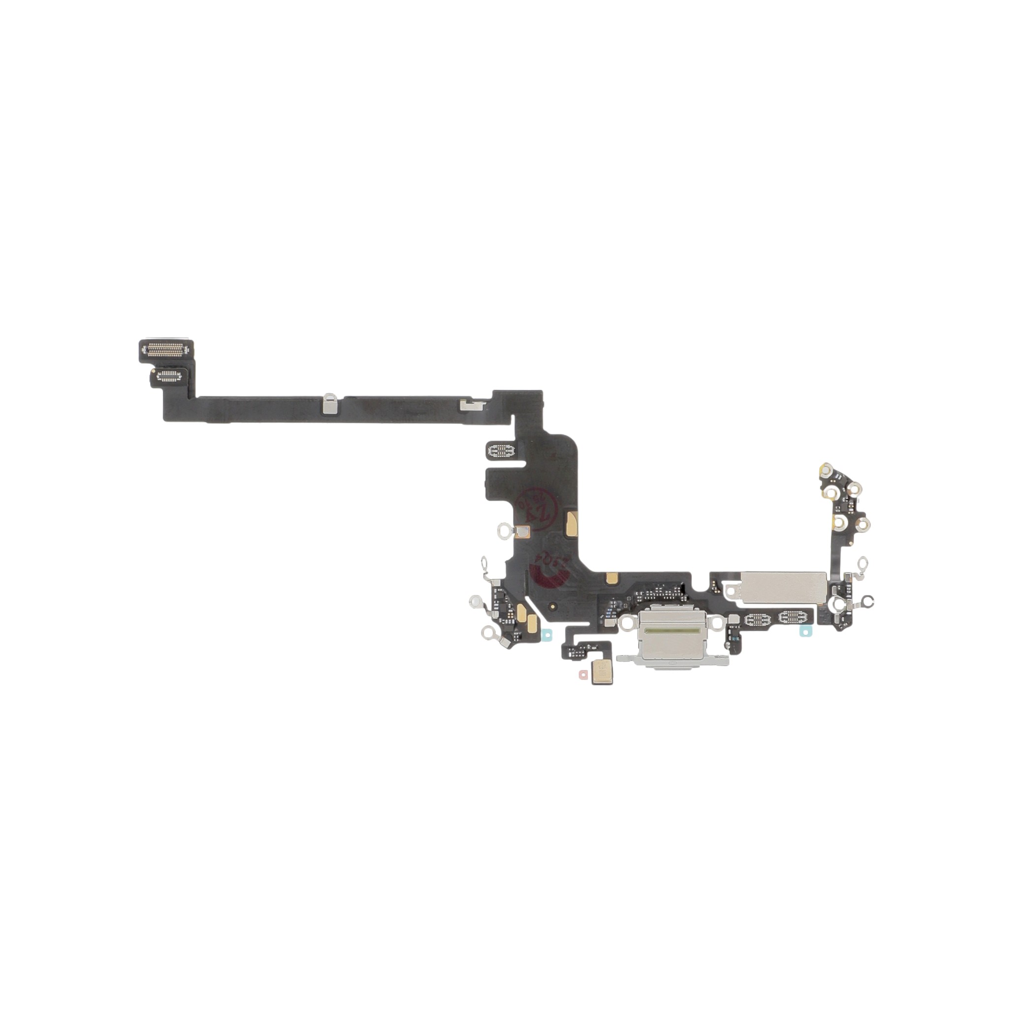 3667075220879-0000 Flex do Conector de Carga para iPhone 17 Pro - Prateado - Image 1