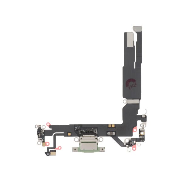 Flex do Conector de Carga para iPhone 17 Verde Sálvia
