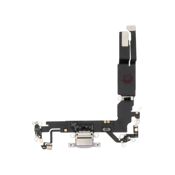 Flex do Conector de Carga Lavanda para iPhone 17