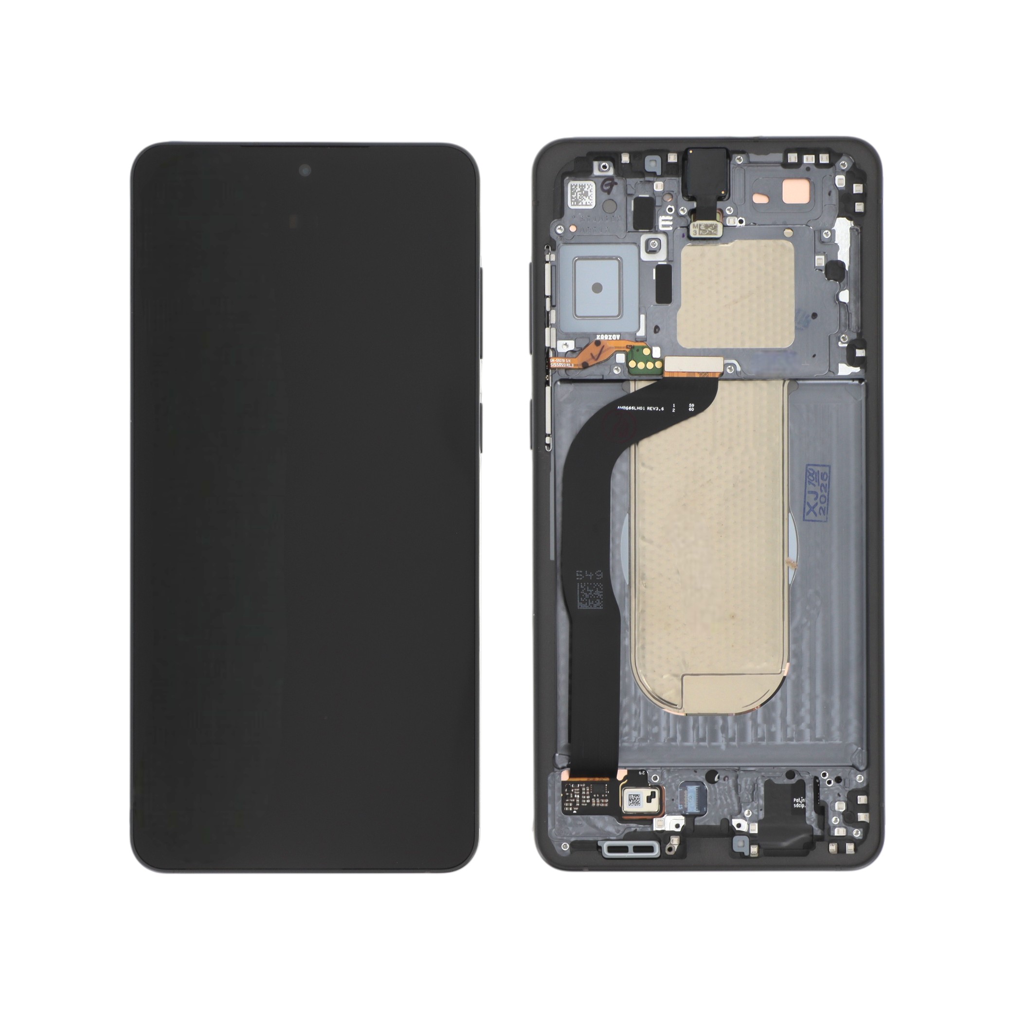 3667075221548-0000 Ecrã Display Preto Titânio para Galaxy S25 Edge (S937B) - OEM ReLife - Image 1