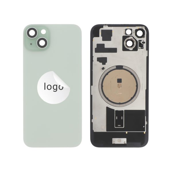 Tampa Traseira para iPhone 15 Plus Verde - Retirado