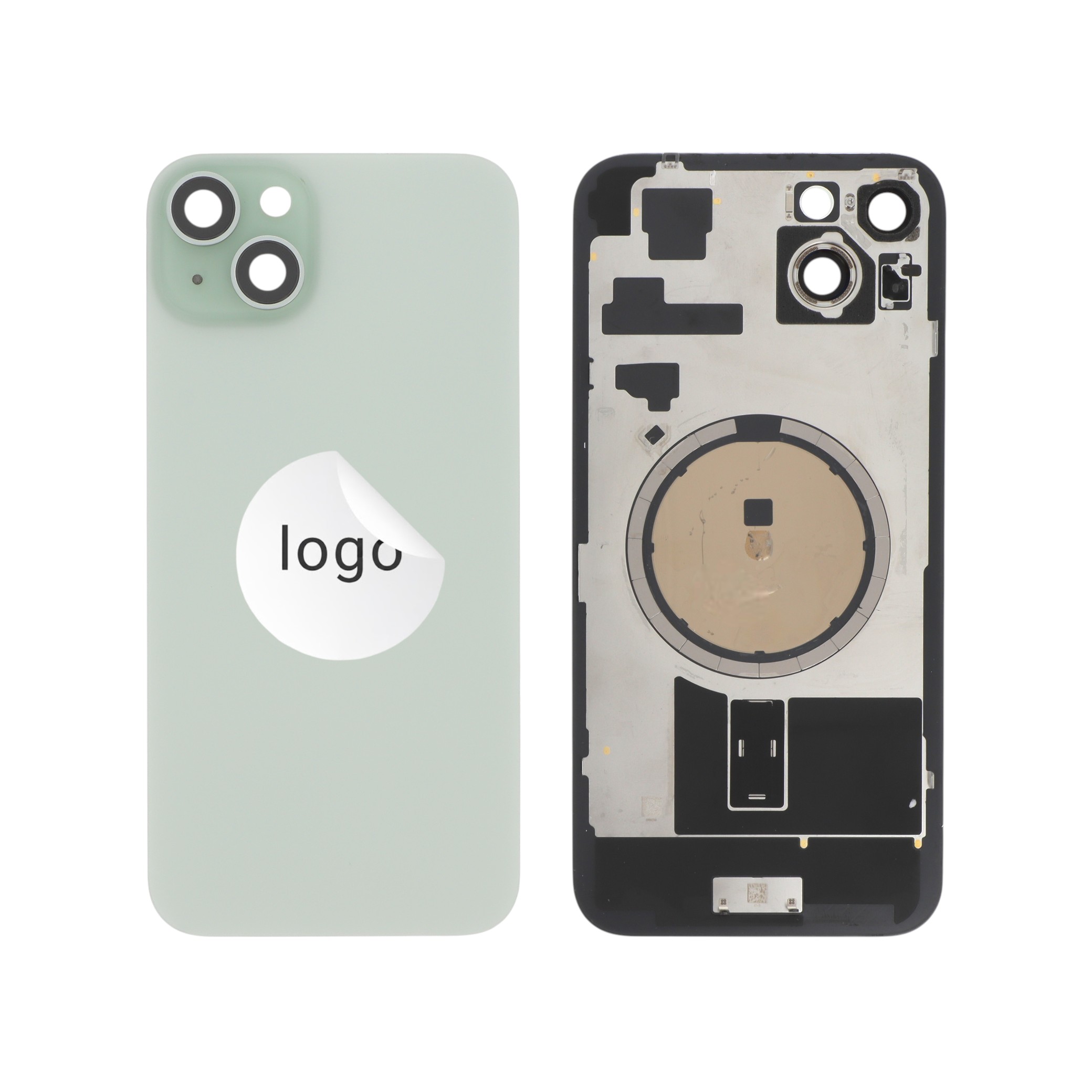 3667075224013-0011 Tampa Traseira para iPhone 15 Plus Verde - Retirado - Image 1