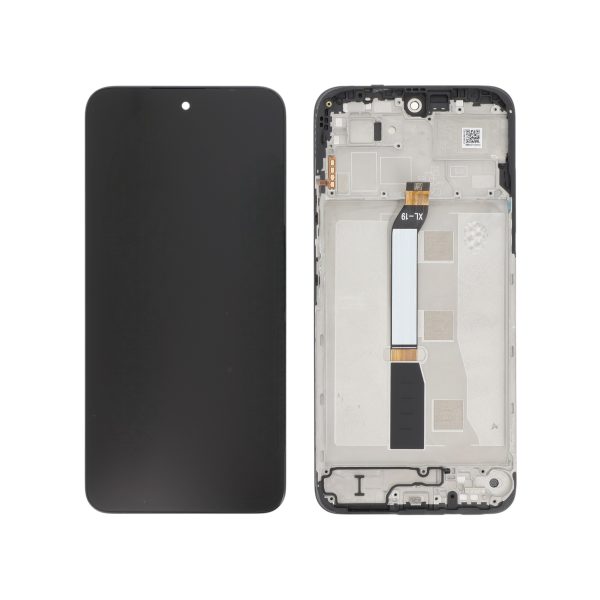 Ecrã Display Preto para Redmi 15 4G / Xiaomi Poco M7 4G (Com Frame) - SKU EC@N-R15PM7 - OEM ReLife