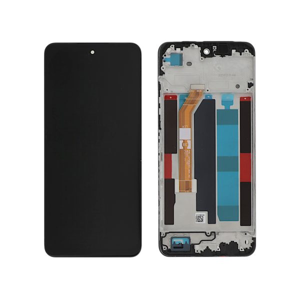 Ecrã Display Preto para Realme C71 / P3 Lite 4G (Com Frame) - OEM ReLife
