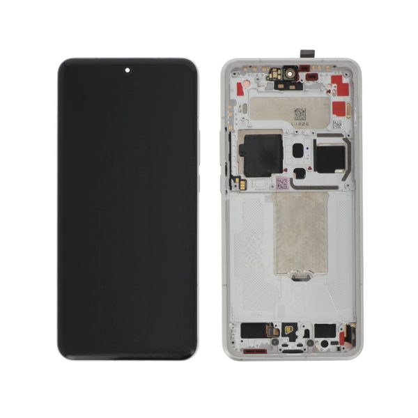 Ecrã Display Branco para Xiaomi 15 Ultra (Com Frame) - OEM ReLife