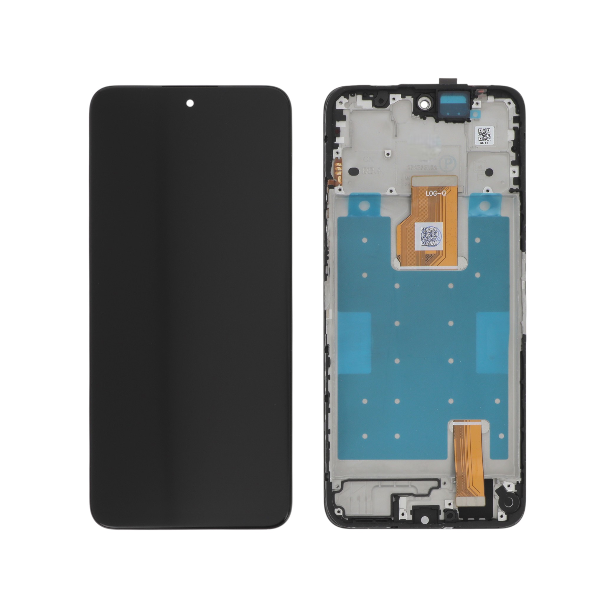 3667075247494-0000 Ecrã Display para Honor 400 Smart 5G Preto (Com Frame) - OEM ReLife - Image 1